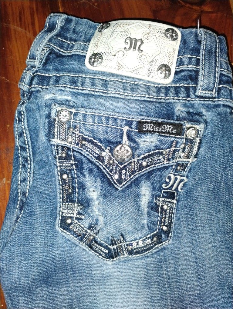 Size 27 Miss Me Bootcut Jeans