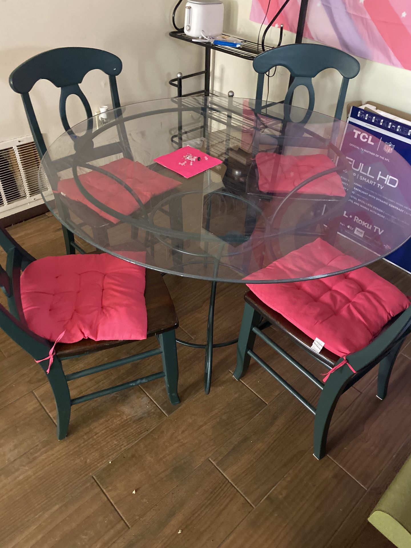 Table And 4 Chairs