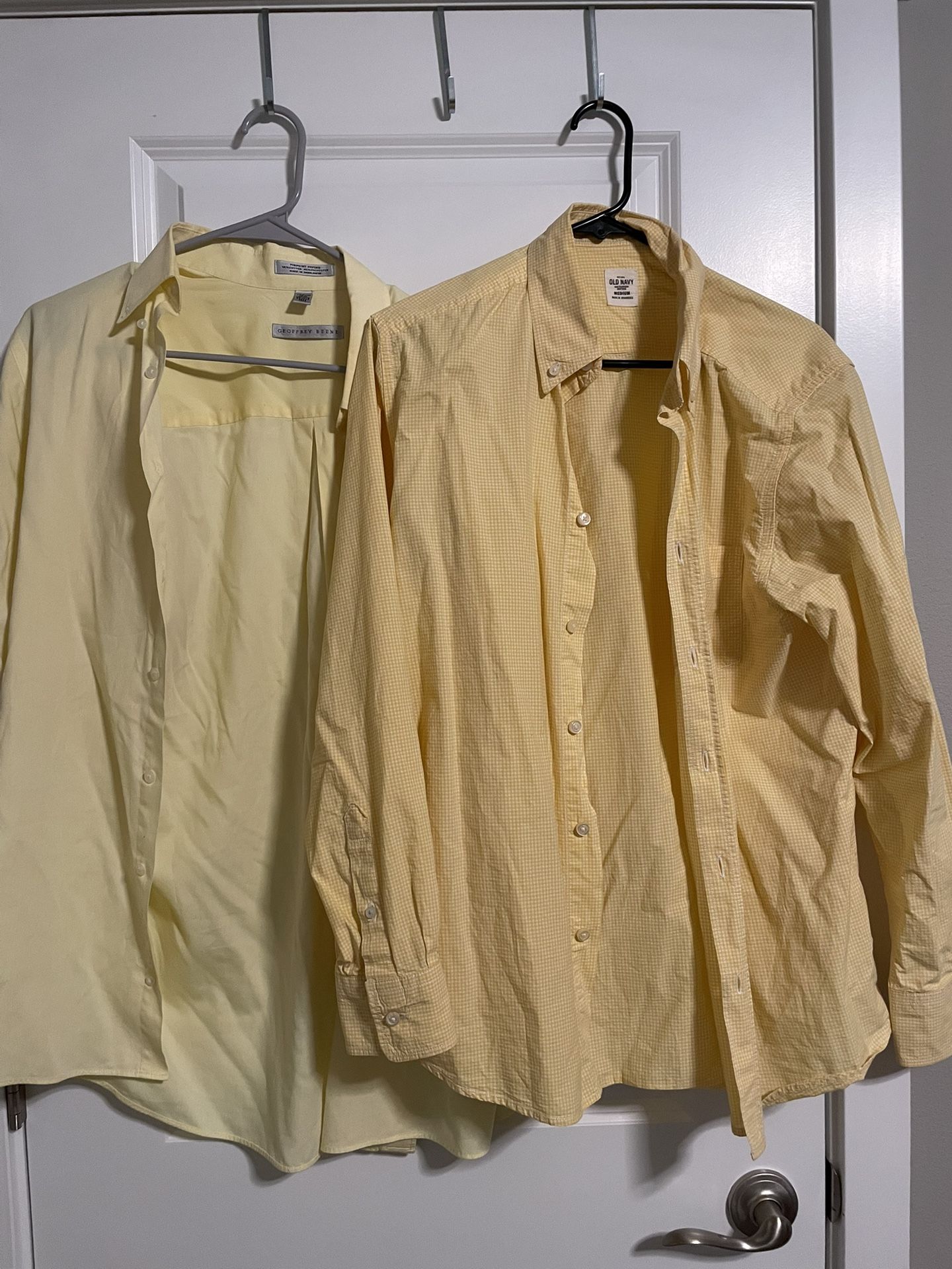 8 Size Medium Long Sleeve Button Down Shirt