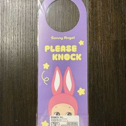 Sonny Angel Do Not Disturb Please Knock Door Hanger