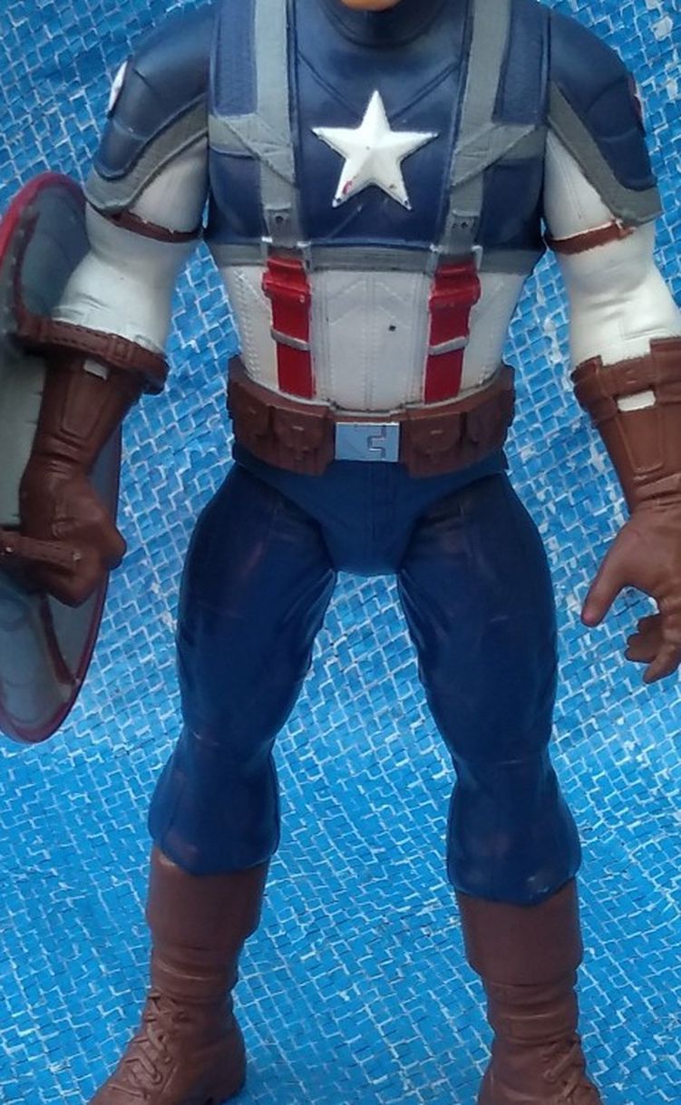 Captain America 8" Action Figure Hasbro Marvel 2011