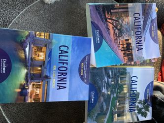 California Real estate Licensing Exam Prep Booksc Excellent Condition New Price $50each Selling $10/ea Or Set Of 3 $20