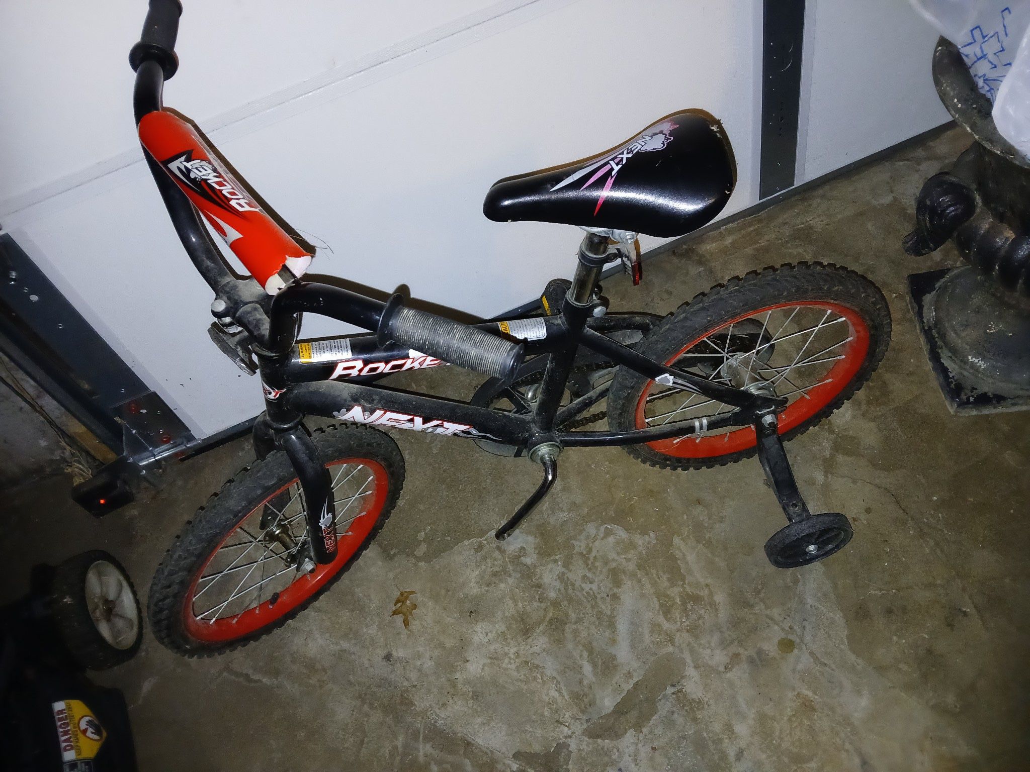 Power Wheel And Kids Bike