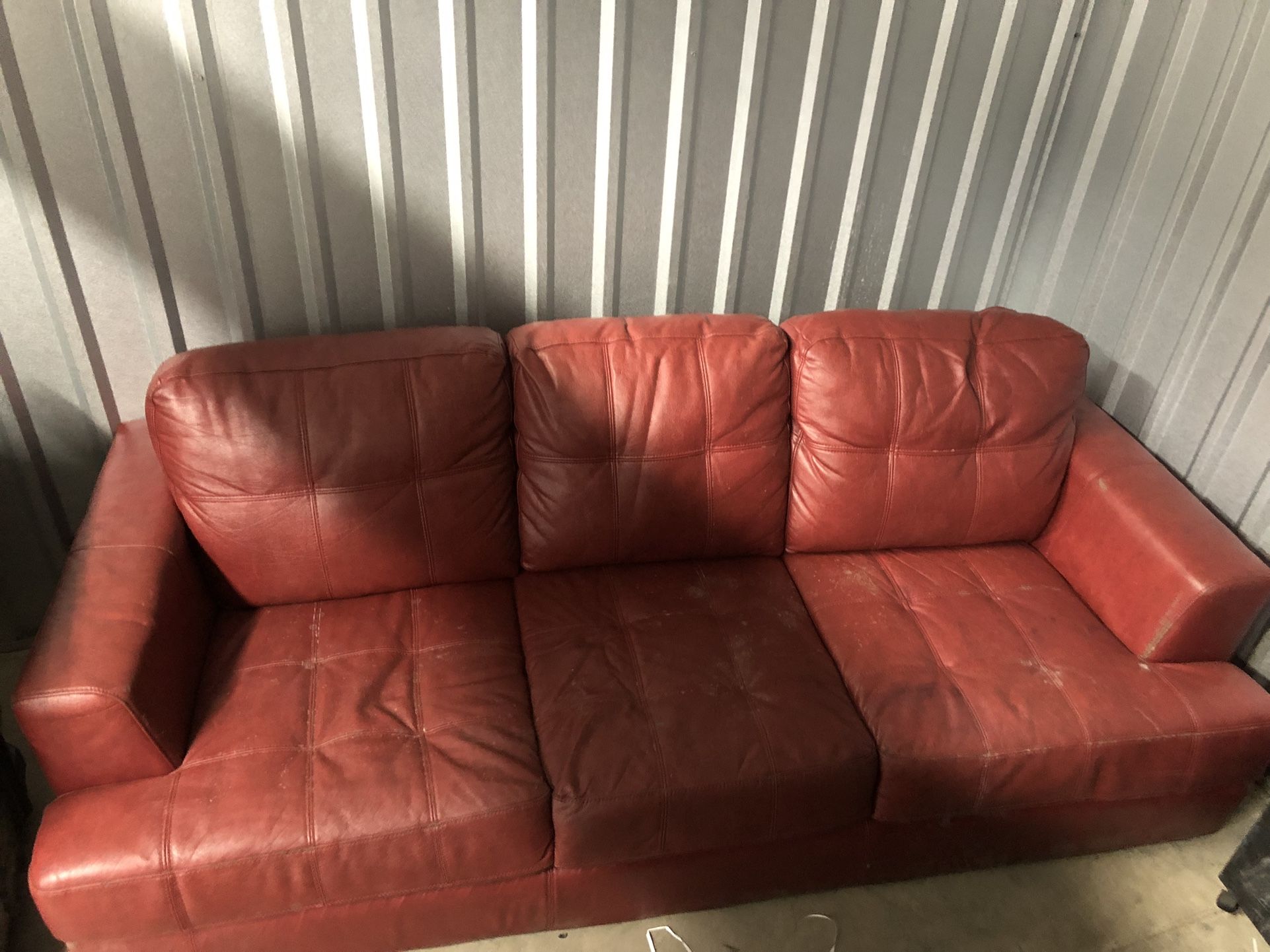 Beautiful Red Couch Must Go By Oct 2, 2023