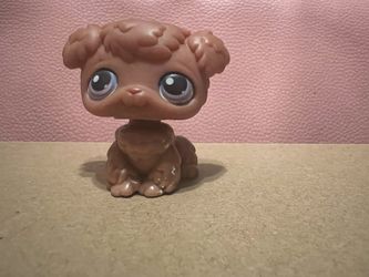 Brown Poodle Littlest Pet Shop Pet