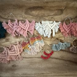 Handmade Macrame Earrings 