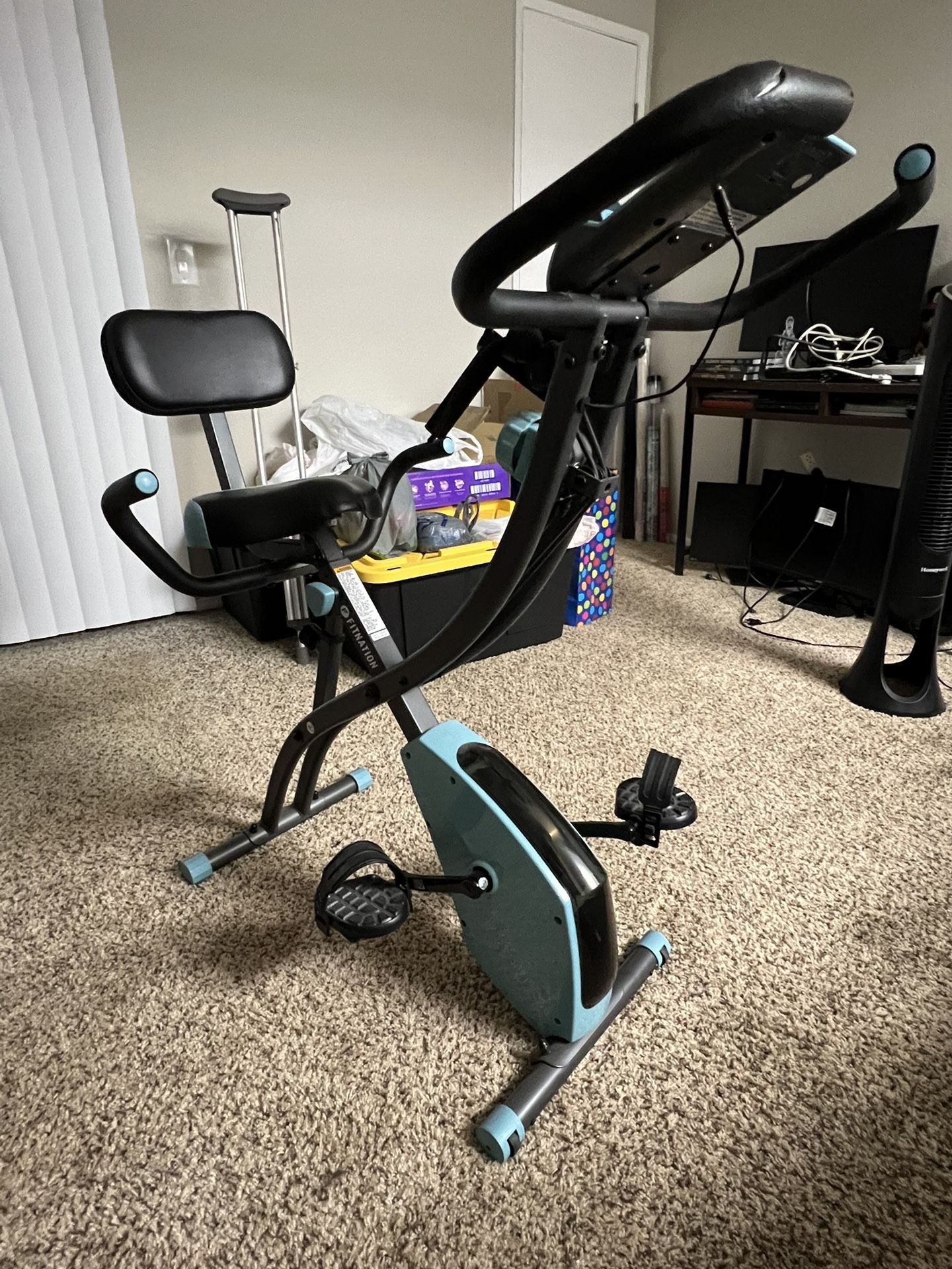 FitNation Collapsible Exercise Bike