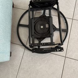 Baer’s swivel glider ring base, a heavy-duty furniture mechanism 