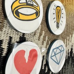 Board Game Ceramic Coaster Set Of 4 New In Package 