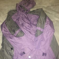 Purple and grey Liz Claiborne LIZSPORT jacket for women perfect for winter brand new without tags price is around 129 plus tax