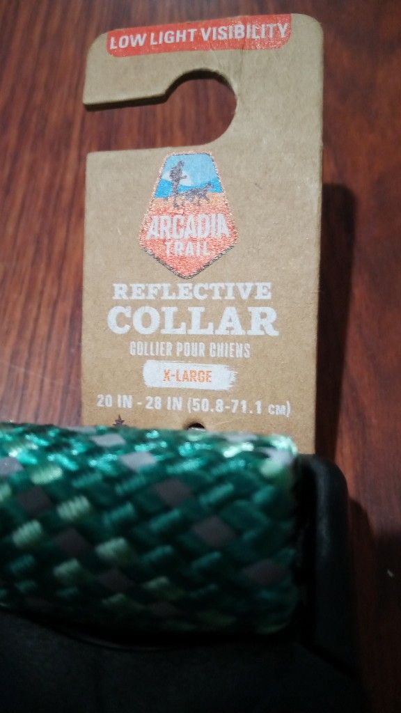 Arcadia Trail Reflective Collar X-Large