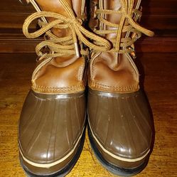 
Women's Sorel Alpine Size 10 Tan & Brown Winter Snow/Duck Boots