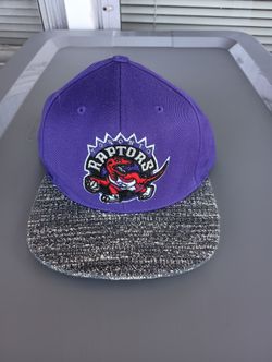 Toronto Raptors NBA Mitchell & Ness Hardwood Classics Purple Snapback Hat 