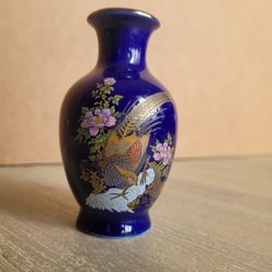 Handpainted Japanese Vase