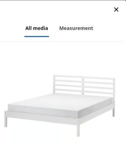 Ikea Tarva Queen Bedframe & Mattress