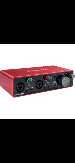 Focusrite Scarlett 2i2. YES  IT'S STILL AVAILABLE