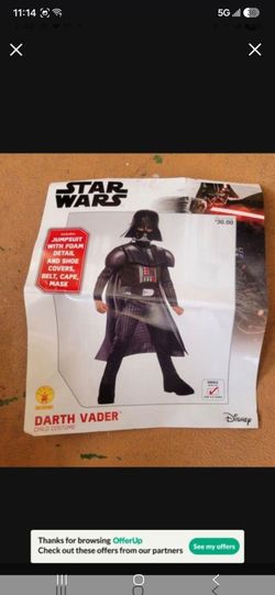 Darth Vader Child MEDIUM Costume