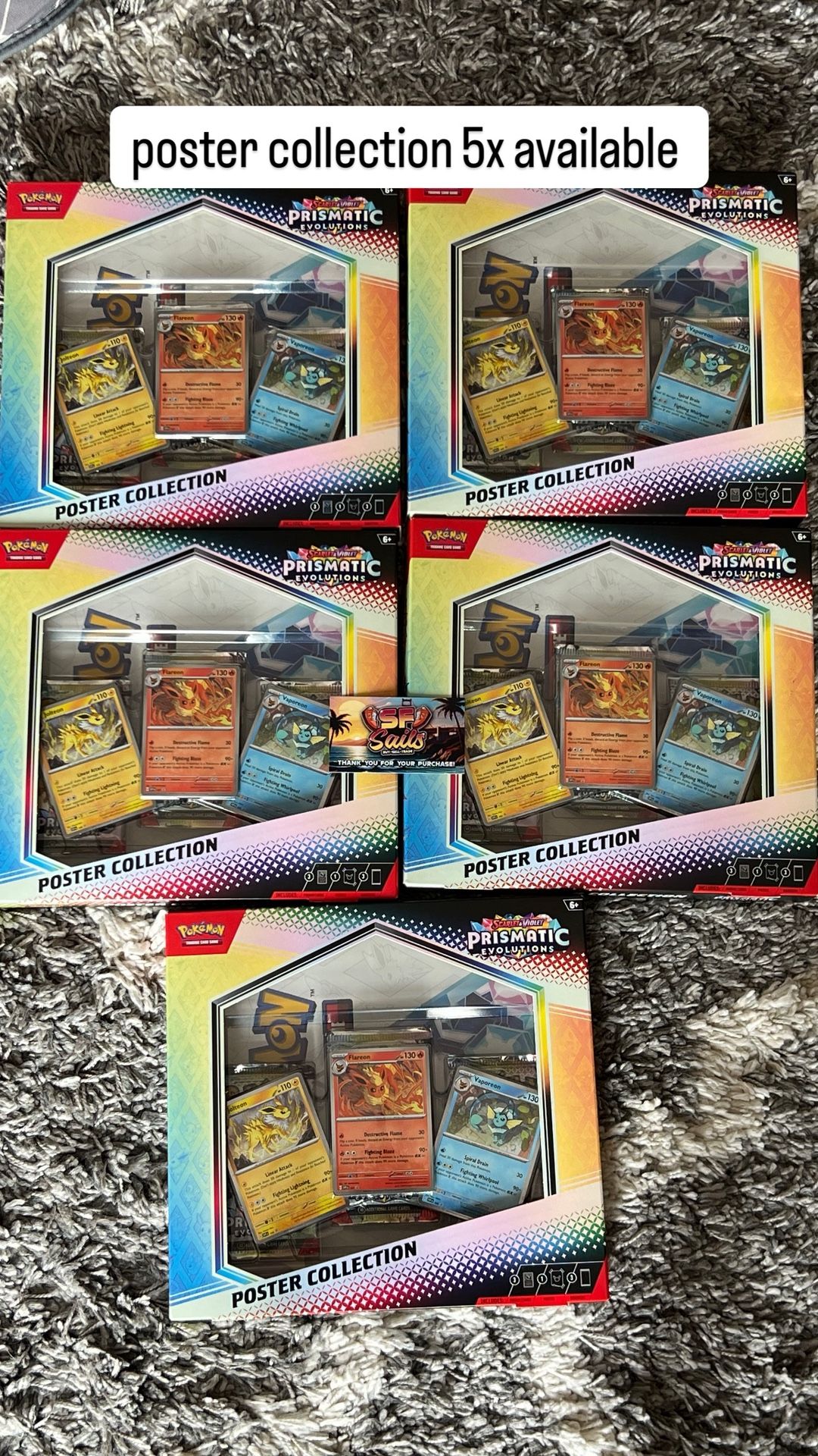 Pokemon prismatic poster collection