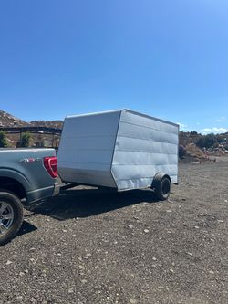 ENCLOSED  TRAILERS, 12’ X 6’  current registration