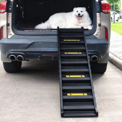 Folding Pet Ramp Stairs for SUV Trunk