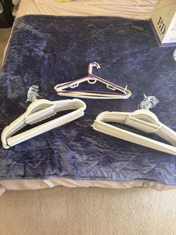 Velvet and Plastic Hangers