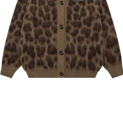 Aelfric Eden Leopard print Cardigan Sweater