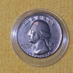 Mint Error Coin  1976 Bicentennial Quarter