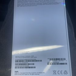 Iphone 14 128 Gb T Mobile sealed 