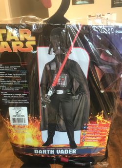 Halloween Costume-Star Wars Darth Vader Medium (8-10)