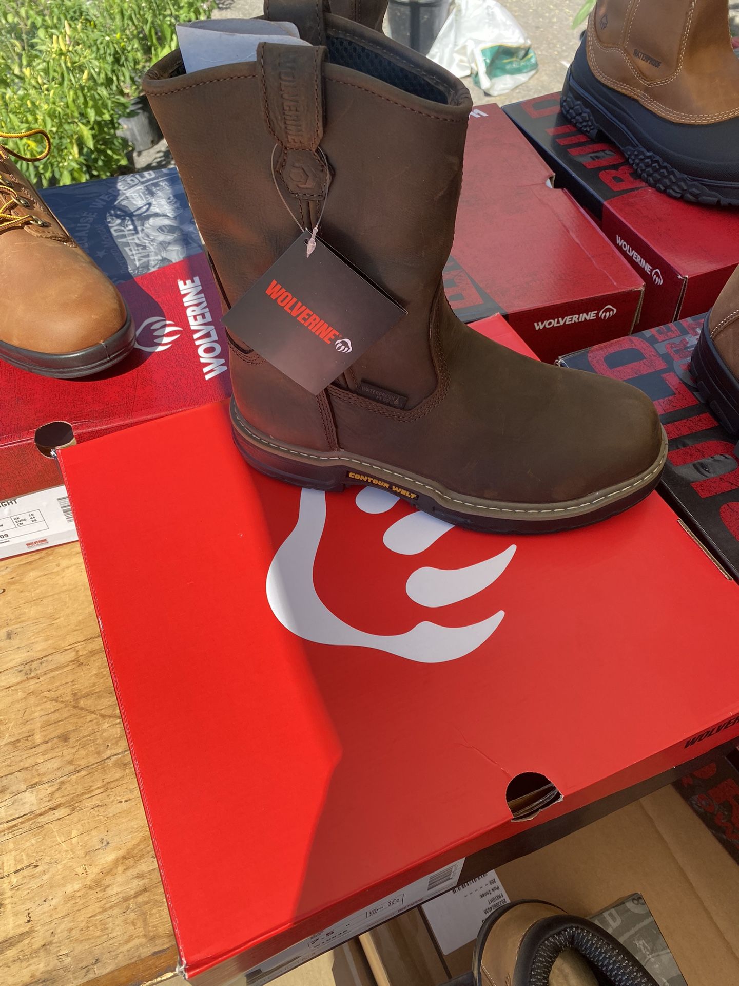 Wolverine Work Boots Composite Toe New