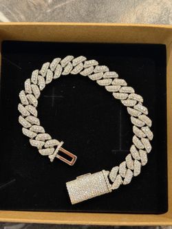 925 silver Cuban bracelet