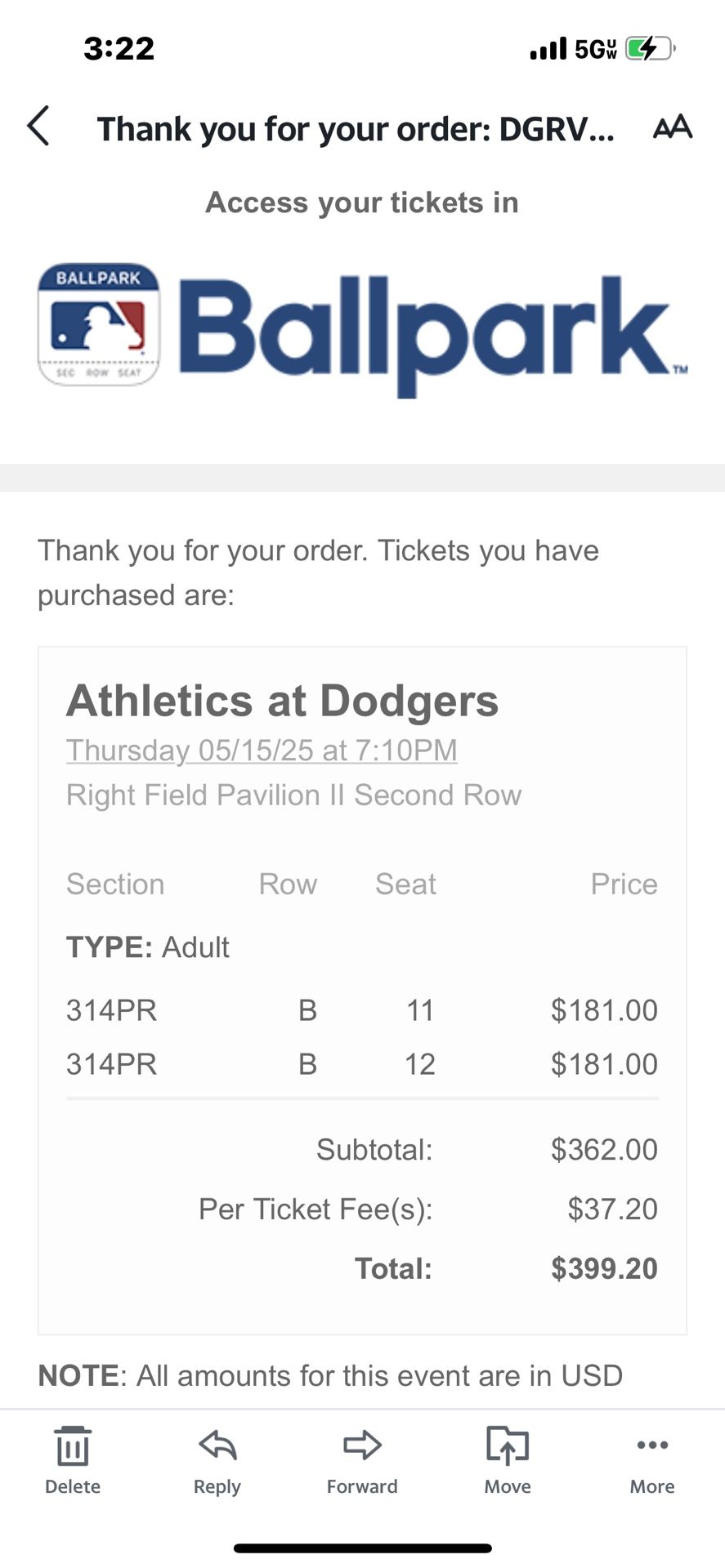 Dodgers Tickets (NEED GONE ASAP)