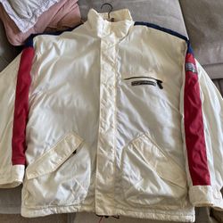 Foursquare Snowboard Jacket Size XL Off White