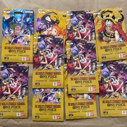 One Piece The World's Strongest Warriors OP-17 SLEEVED Booster Packs SEALED