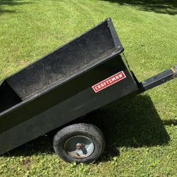 Craftsman Tow behind dump cart