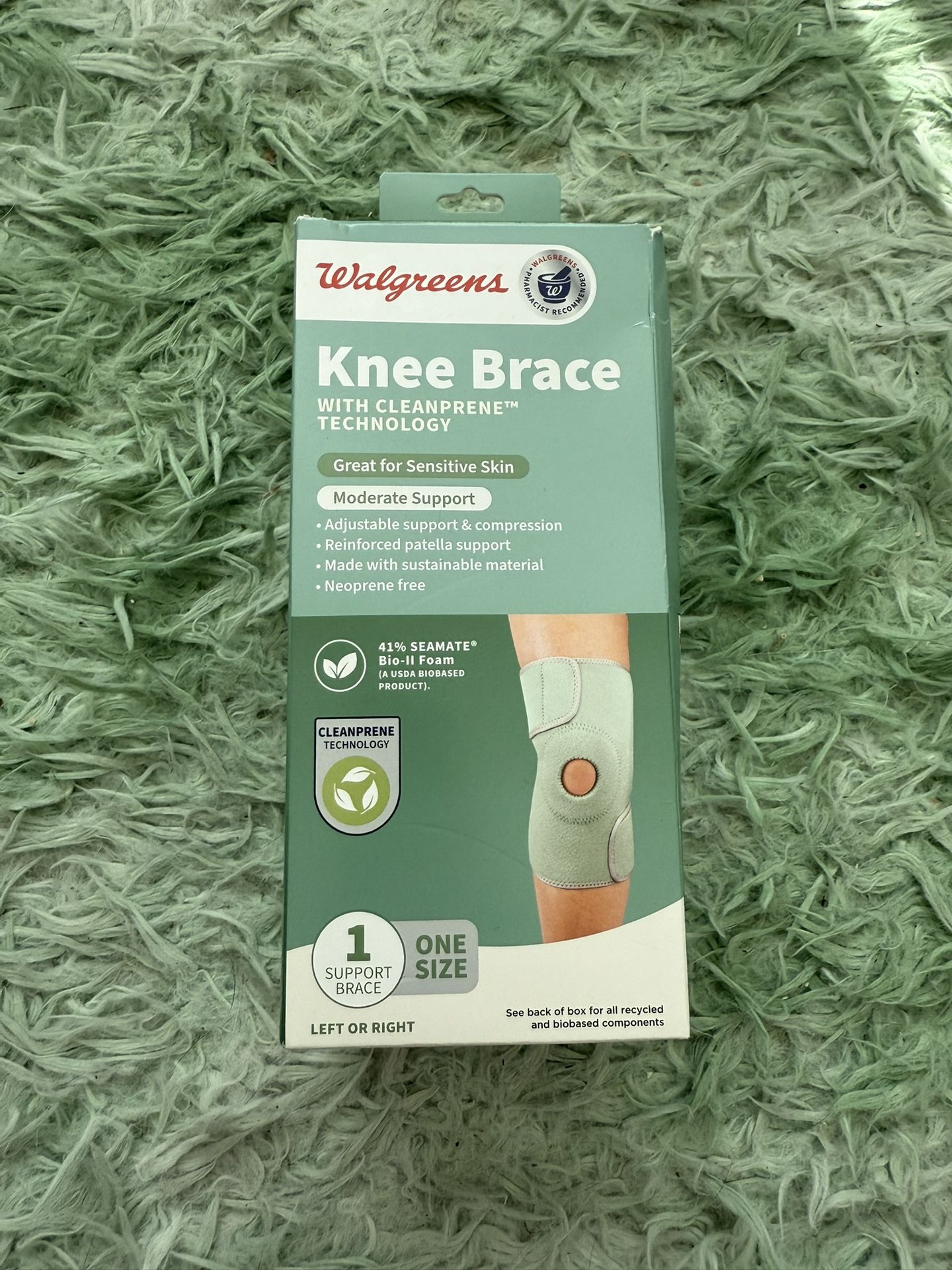 Walgreens Knee Brace | Cleanprene™ Technology (NEW IN BOX)