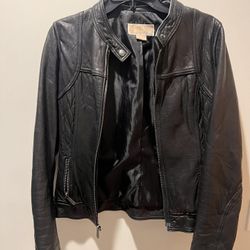 Michael Kors Leather Jacket 