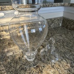 crystal vase