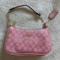 coach bag pink