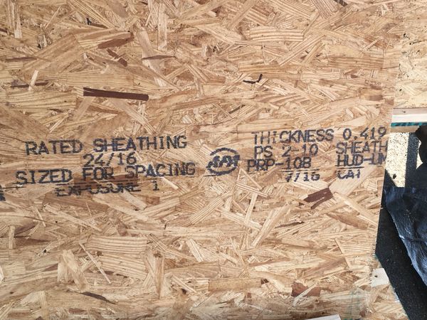 Osb 4x8 $2 a sheet only 18 left for Sale in Naperville, IL - OfferUp
