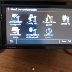Pioneer Car Radio GPS Bluetooth USB 