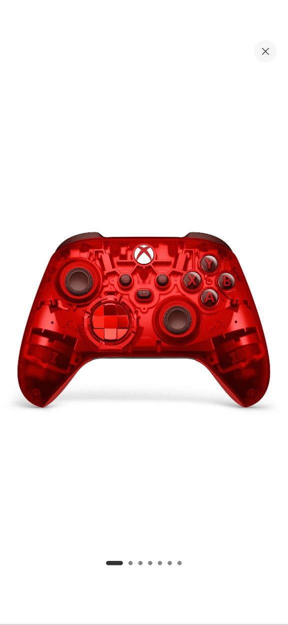 X Box Red Pulse Cipher Remote Controller 