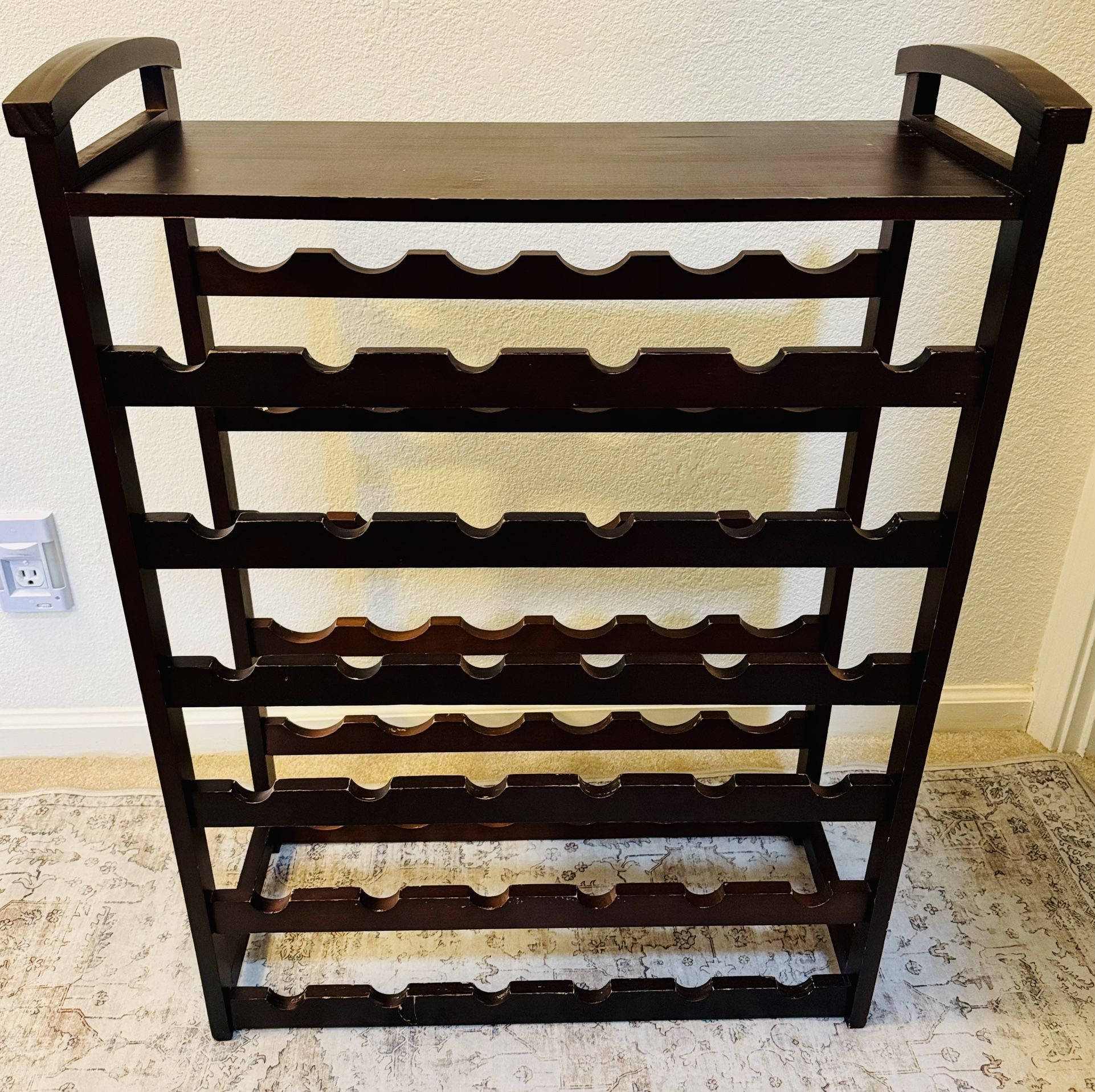 36 Bottle Stackable Wine rack (Cherry)