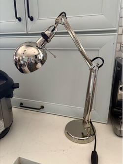 IKEA Drafting  Lamp Chrome Excellent Condition
