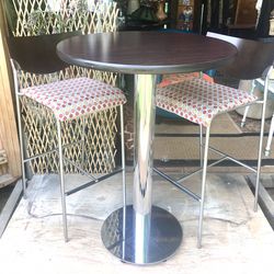 Modern Pop Art Design Pub Height Table Set Matching Chairs - Wayfair! 😎