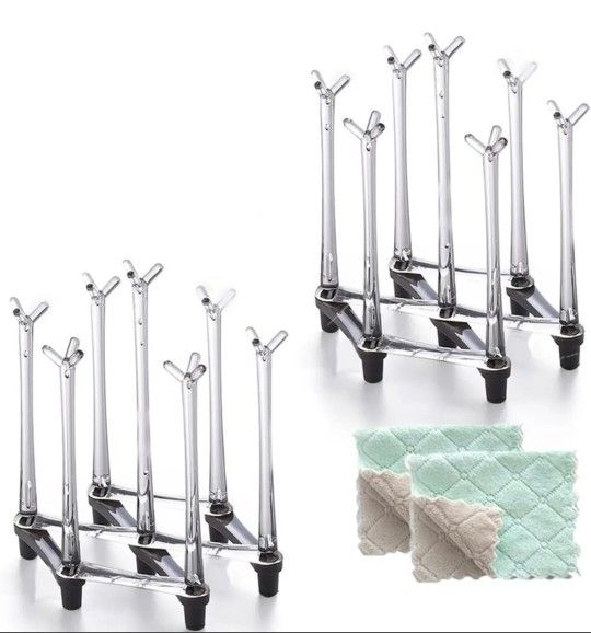 2 Peice Retractable Drying Rack