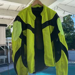 Men’s Motorcycle Jacket XL Day glow 