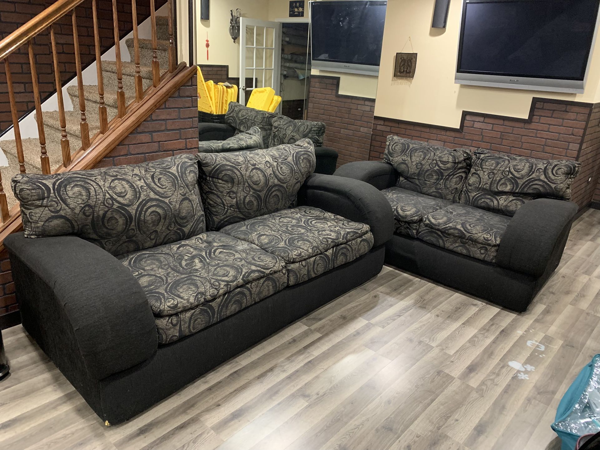 Sofa Couch Set - Cloth