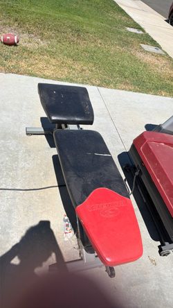 Adjustable workout bench