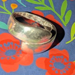 Vintage Crisscross Ring  925 Mark